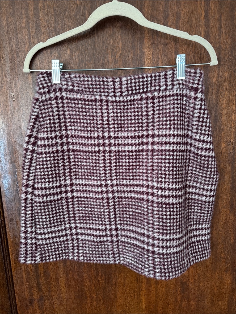 NWT Maeve Houndstooth Skirt